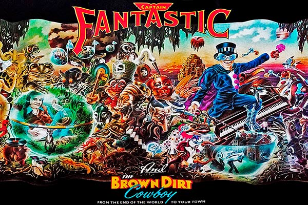 Álbum Elton John - Captain Fantastic and the Brown Dirt Cowboy