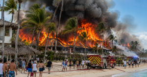 Incendio en resort Dominicana: ¿Qué sucedió en Viva Dominicus Beach?